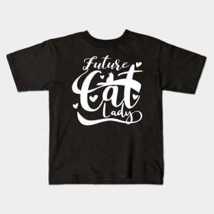 Cat Lady Kids T-Shirt